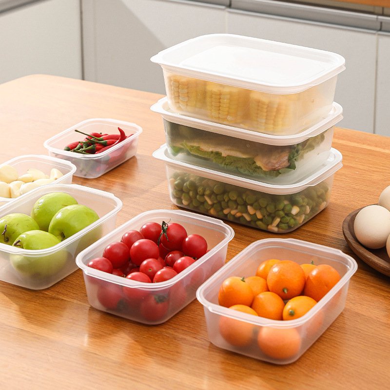 Kitchen Container Set Microwave Refrigerator Plastic Box With Lids Food Container Storage