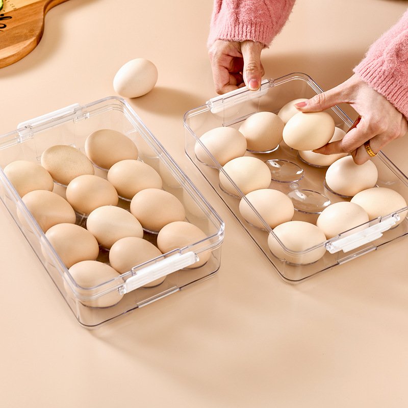 2024 High Selling Kitchen Transparent Plastic Food Storage Container Set Fresh Keeping Box