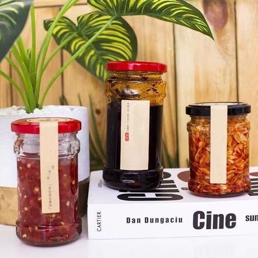 Hot sale Sealed storage tank glass bottle Pickled vegetables glass bottle Food storage jar