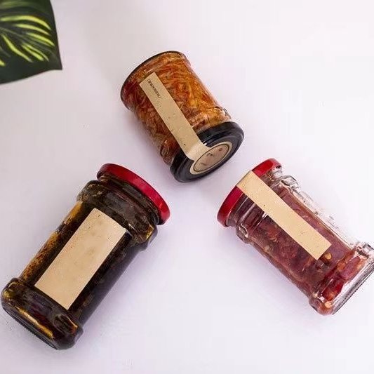 Hot sale Sealed storage tank glass bottle Pickled vegetables glass bottle Food storage jar