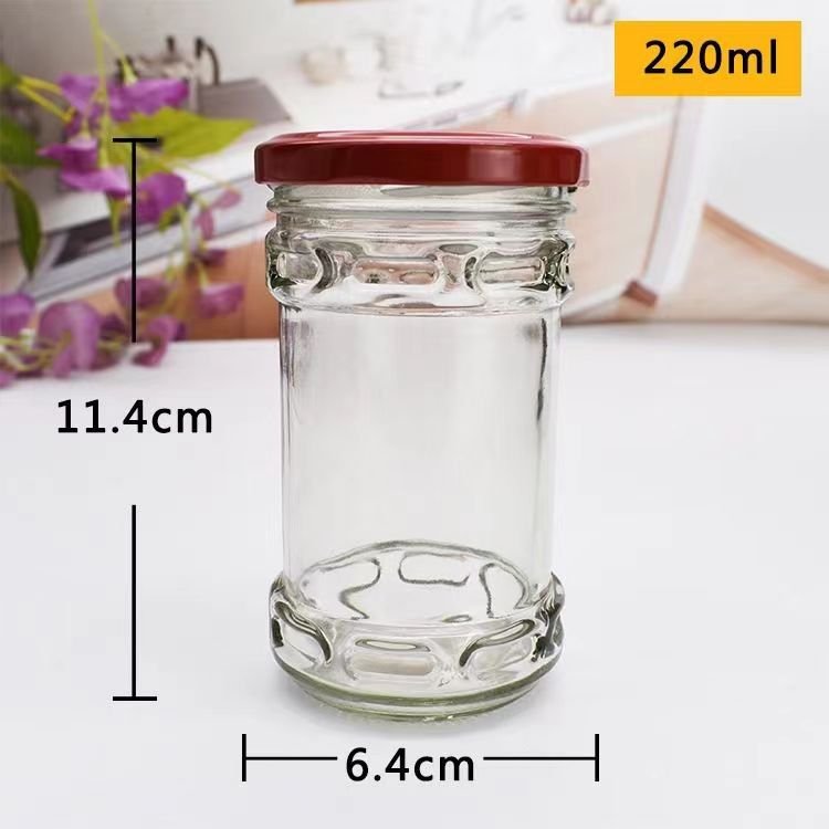 Hot sale Sealed storage tank glass bottle Pickled vegetables glass bottle Food storage jar