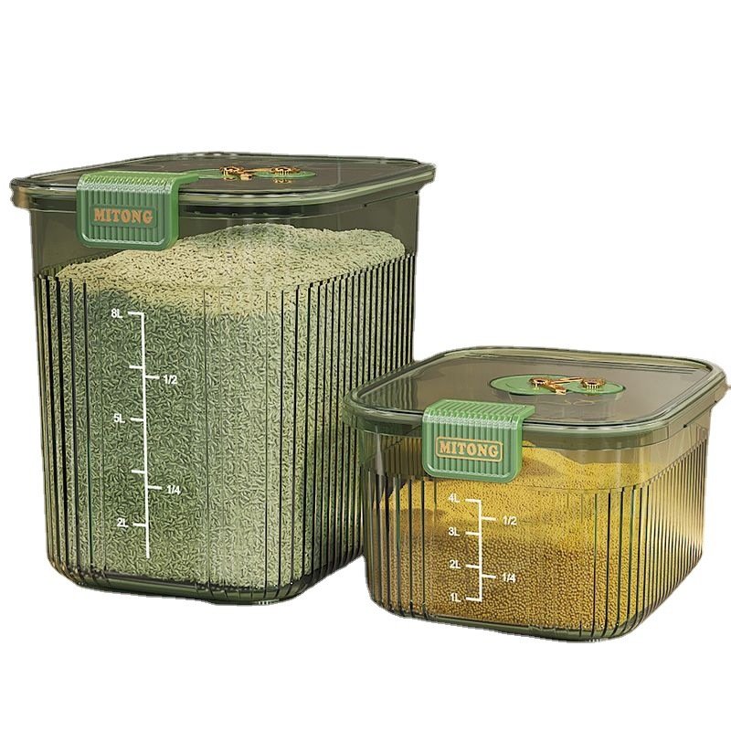Large Aapacity Eco Friendly Pet Dry Food Storage Container With Sealed Lid Cat Food Container Dog Food Container