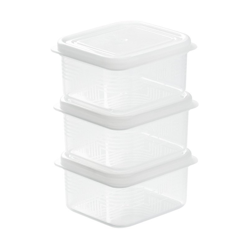 DS1896 Refrigerator Meat Container Lunch Box Airtight Cold Cuts Storage Containers Plastic Food Storage Containers with lids