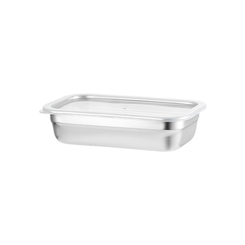 26Cm*16Cm Stainless Steel Food Storage Container (1/4) Food Storage Container Box