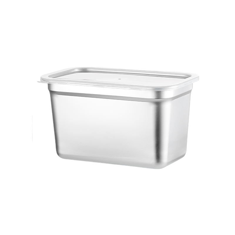 26Cm*16Cm Stainless Steel Food Storage Container (1/4) Food Storage Container Box