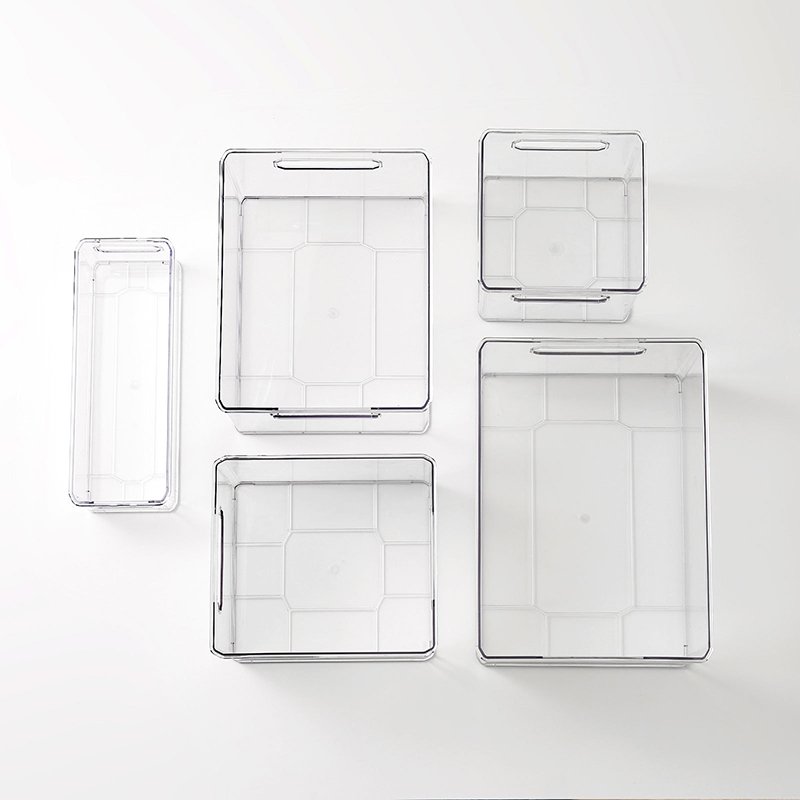 Factory Wholesale Bestselling Food Storage Organizer Container 1 PCS Clear Plastic Storage Bins