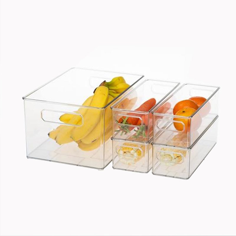 Factory Wholesale Bestselling Food Storage Organizer Container 1 PCS Clear Plastic Storage Bins
