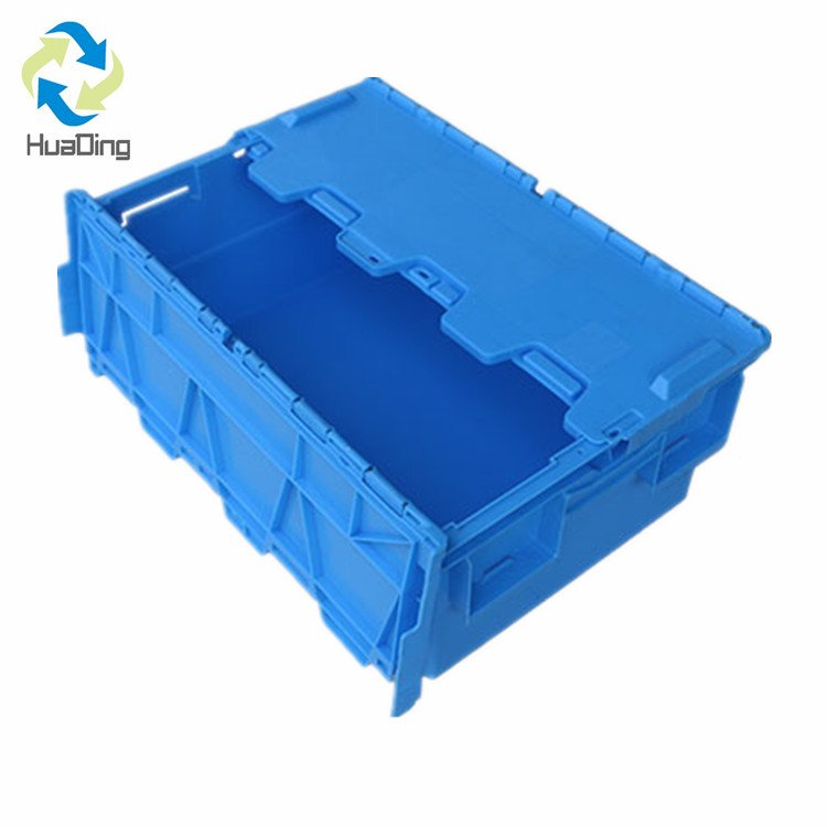 Plastic Turnover Box Storage Box Plastic Tote Container Shoes Storage Boxes & Bins Food Container PE Injection CLASSIC Blue
