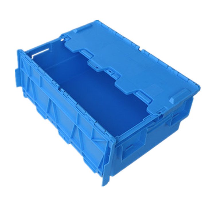 Plastic Turnover Box Storage Box Plastic Tote Container Shoes Storage Boxes & Bins Food Container PE Injection CLASSIC Blue