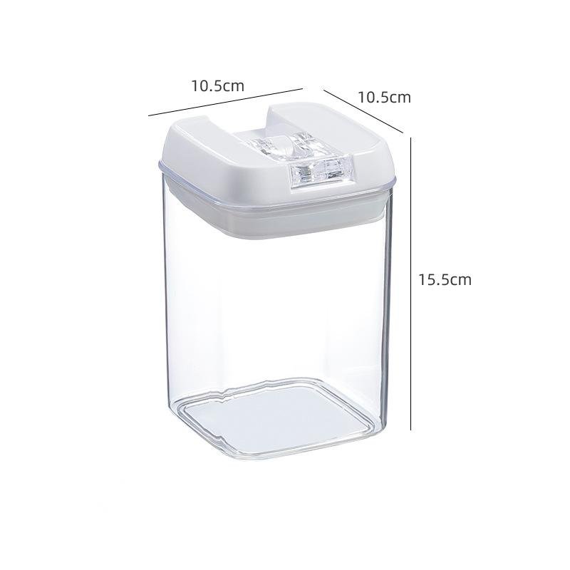 grain pantry sealed organizer clear pp cereal food container box kitchen plastic airtight food storage containers set with lid