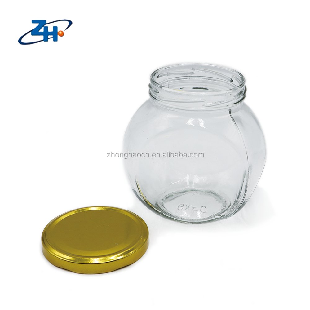 Candy Jar Food Custom Storage Bottles & Jars Glass Jars Wholesale Higher Cost Performance Clear Glass for Candles Contemporary