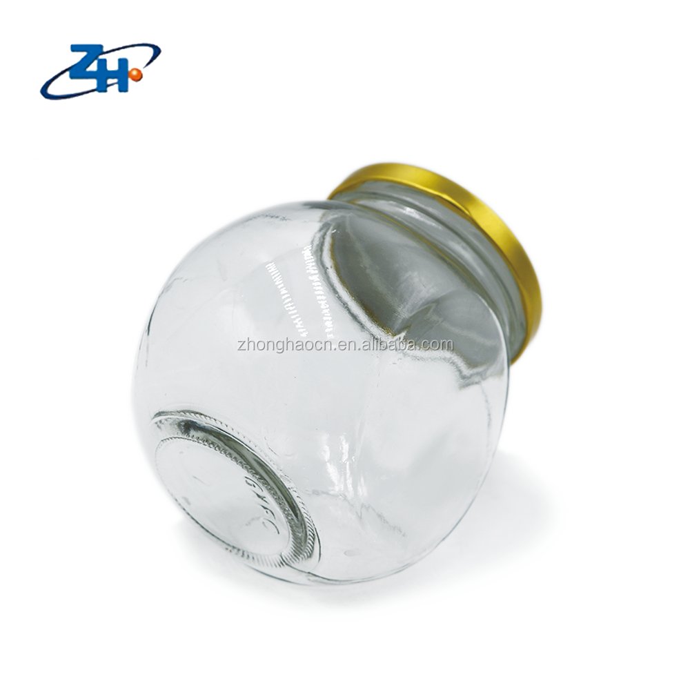 Candy Jar Food Custom Storage Bottles & Jars Glass Jars Wholesale Higher Cost Performance Clear Glass for Candles Contemporary