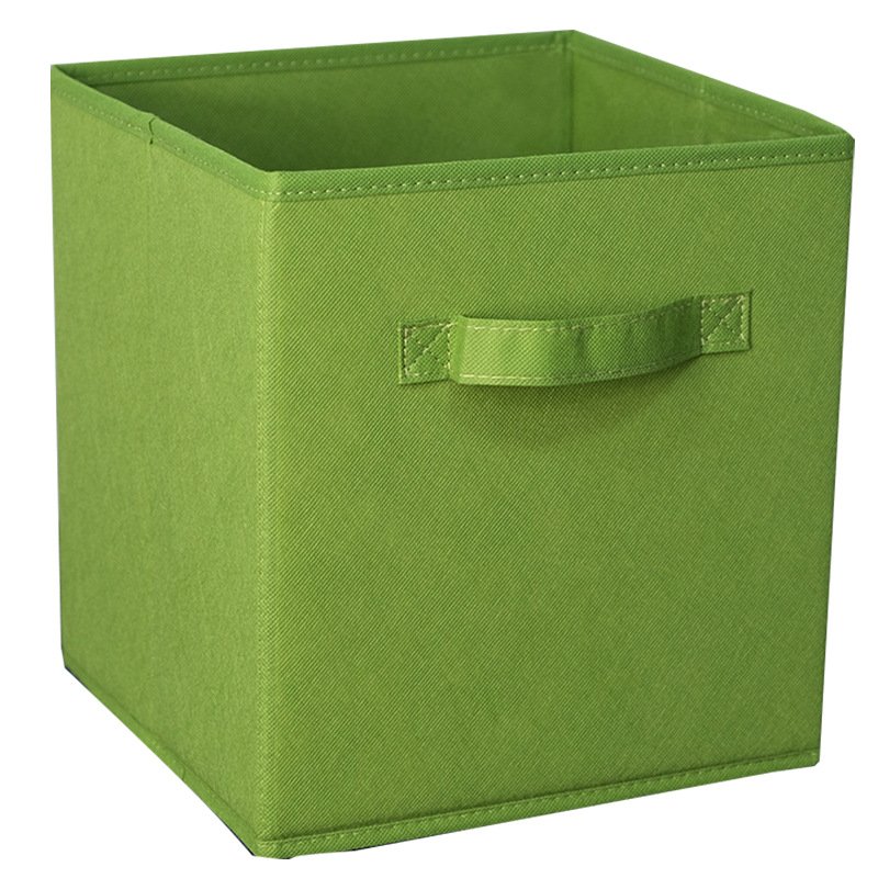 Cube Folding Non-Woven Storage Box For Kids Toys Organizer Wardrobe Finishing Bins Clothing Underwear Shirt Storage Boxes