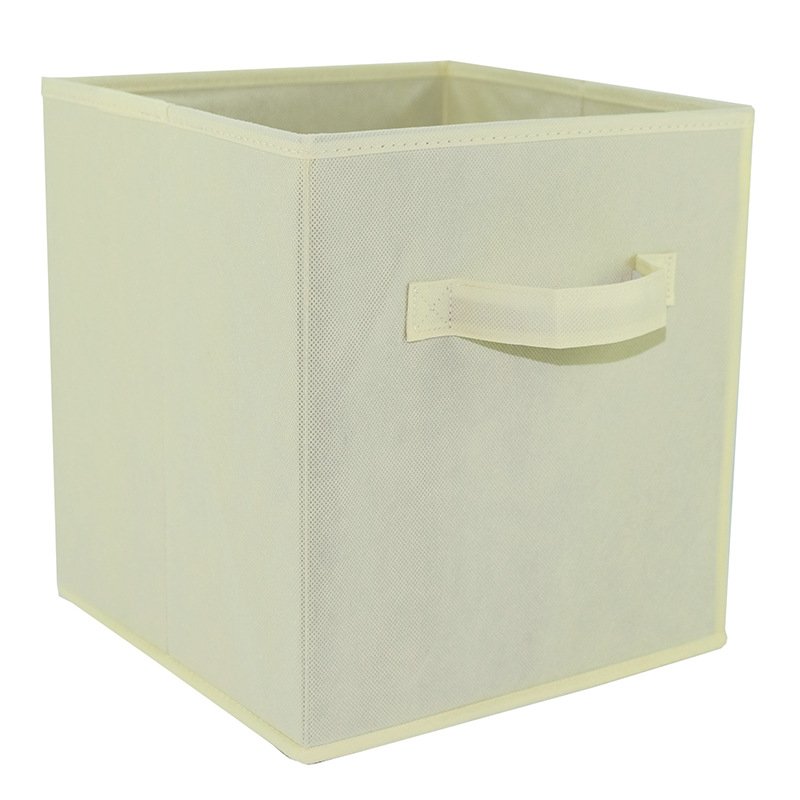 Cube Folding Non-Woven Storage Box For Kids Toys Organizer Wardrobe Finishing Bins Clothing Underwear Shirt Storage Boxes