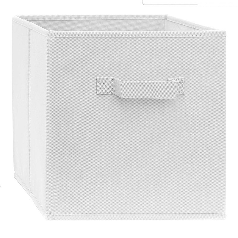 Cube Folding Non-Woven Storage Box For Kids Toys Organizer Wardrobe Finishing Bins Clothing Underwear Shirt Storage Boxes