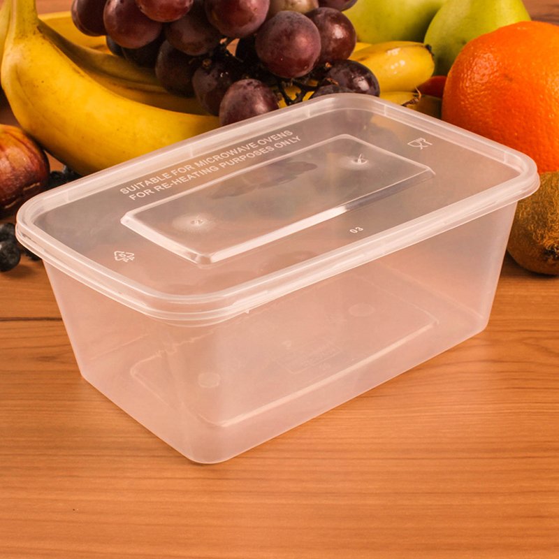 Hot sell food storage container with plastic lid