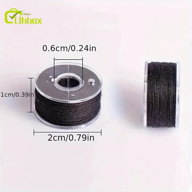 25-Grid Transparent Plastic Bobbin Storage Box Household Embroidery Sewing Thread Box Ribbon Lines And Sewing Thread