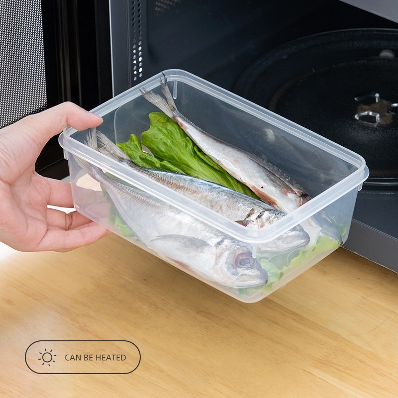 wholesale household storage box Kitchen Food Grade Airtight Keep Food Fresh fridge organizer Plastic storage boxes