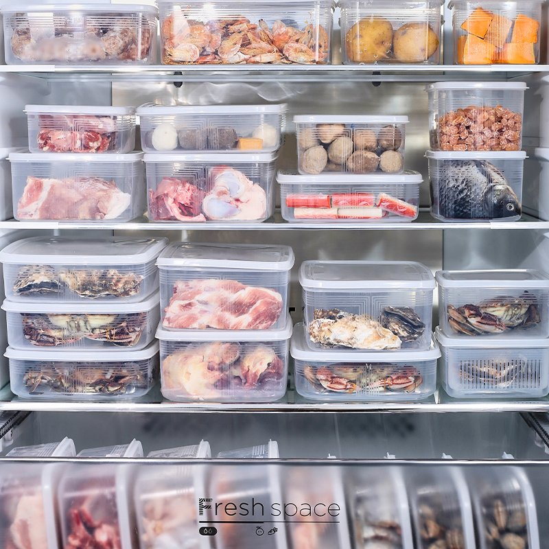 Hot Sale Storage Box Lunch refrigerator Box Outdoor Plastic Food Container for Fruit and Meal