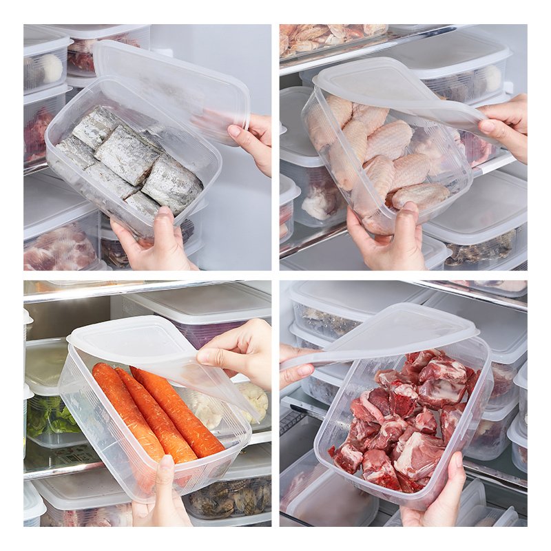 Hot Sale Storage Box Lunch refrigerator Box Outdoor Plastic Food Container for Fruit and Meal