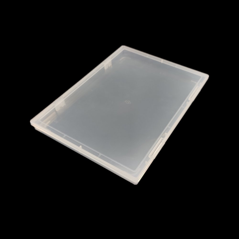 Wholesale High Quality PP Transparent Paper Organizer File Holder Plastic Storage Box