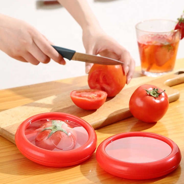 Popular refrigerator fruit crisper box food grade silicone film sealed food fresh storage box with lid