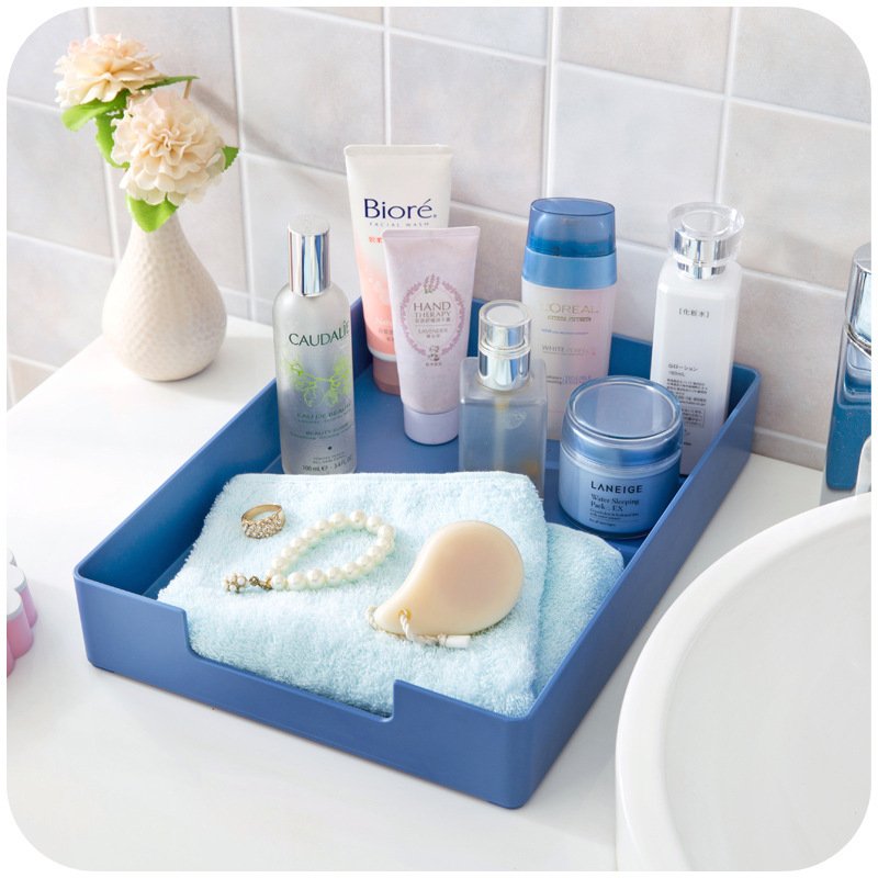 Latest Trend Plastic Book Magazine Office File Tray Organizer Colorful Multifunctional Desktop Storage Box