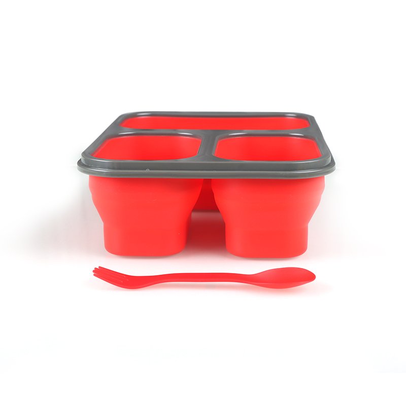 2023 New design Selling Silicone Lunch Box Microwave Oven Food Storage Container Lunch Boxes for kids