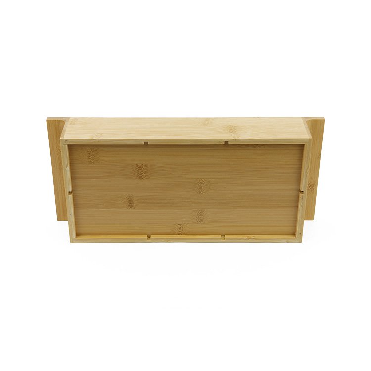 Home Office Desktop Bamboo Makeup Organizer Storage Boxes No Lid
