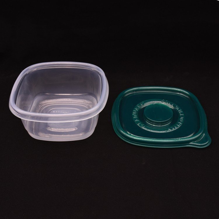 Sulide Food Container Plastic Box Food Storage Food Grade Good Quality Square Pp Material Plastic Wholesale Plastic Multifunction 15g