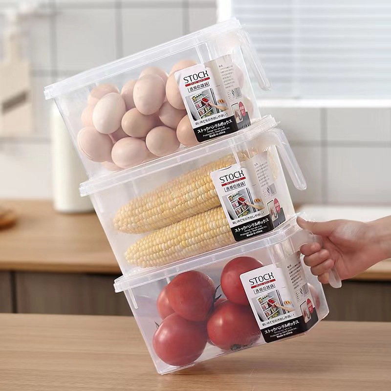 Refrigerator Storage Box Fresh Fridge Organizer Vegetable Fruit Food Storage Containers Pantry Kitchen Organizer storage box