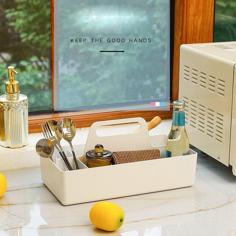 Multi-functional Detachable Compartment Cosmetics Stationery Finishing Box Desk Storage Box Desk Organizer