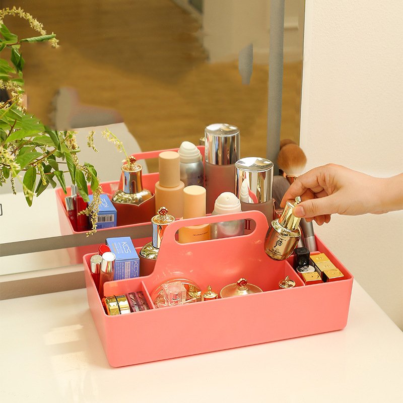 Multi-functional Detachable Compartment Cosmetics Stationery Finishing Box Desk Storage Box Desk Organizer