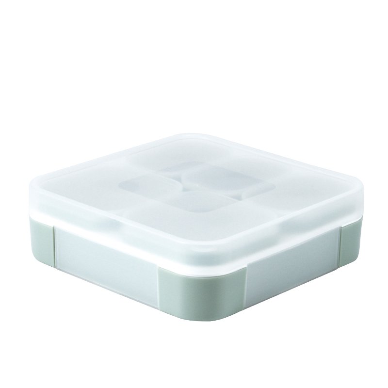 New Product 5 Compartments Plastic Food Storage Box Multi-function BPA Free Bento Lunch Box