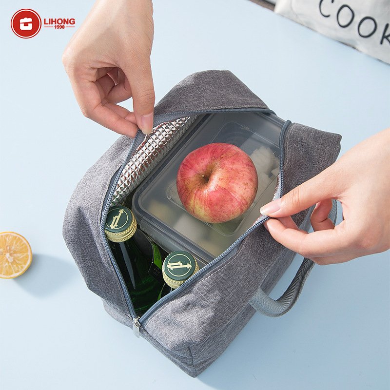 Custom Style Pattern Color Insulated Lunch Bag for Kids Adult Food Storage Bags