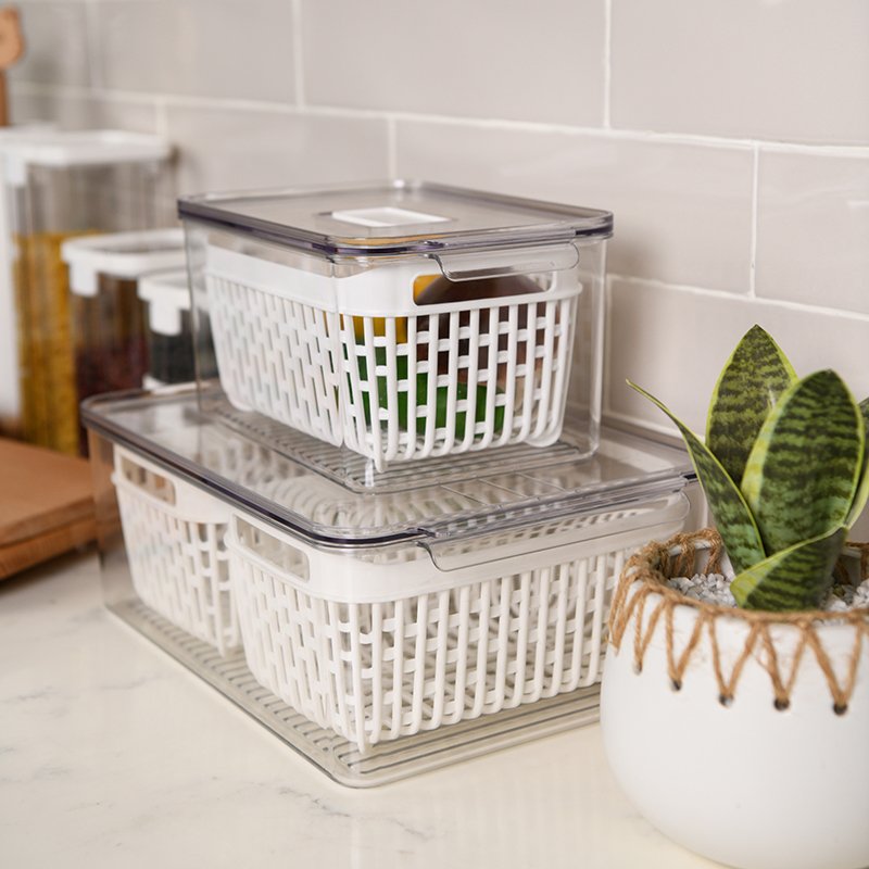 Plastic Storage Box Aspire new Hot Sale Plastic Storage Box Bulk Storage Containers Kitchen Accessories