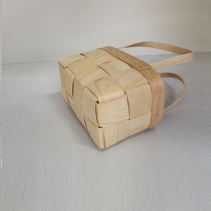 mini flower basket ,bread basket Food Storage chip wood basket