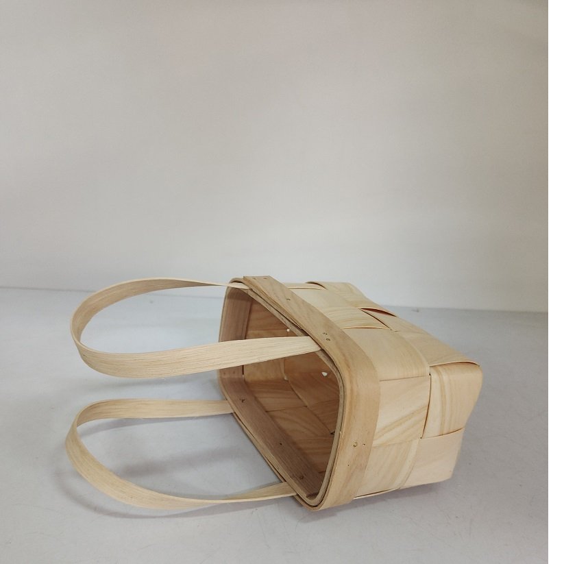 mini flower basket ,bread basket Food Storage chip wood basket