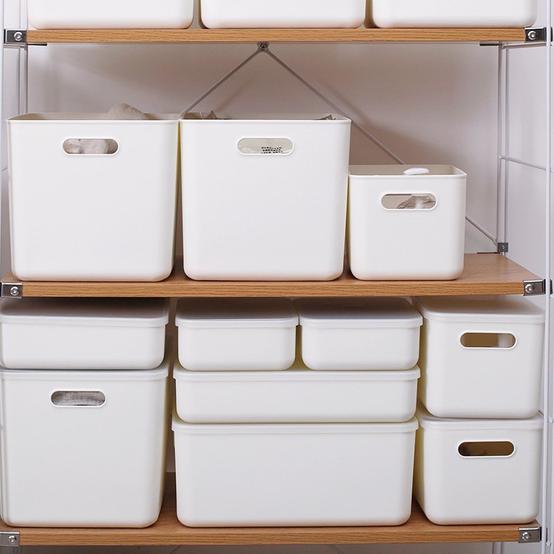 Home New Multiple specifications Plastic storage box container bin for cloths underwear socks Sundries kitchen organizer