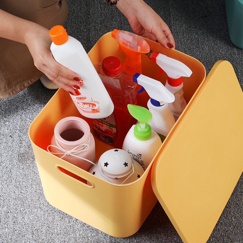Home New Multiple specifications Plastic storage box container bin for cloths underwear socks Sundries kitchen organizer