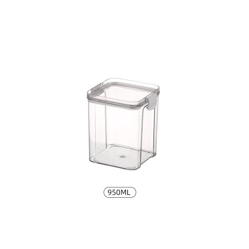 1300ml Airtight Sugar Flour Dry Food Cereal container Kitchen Food Storage Containers Sets