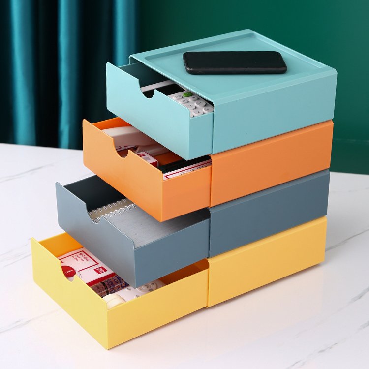 2021 New Design Multifunctional Drawer Type Plastic Storage Box Handle PS PP Home Food Clothing Bathroom Organizing Capacity 5kg