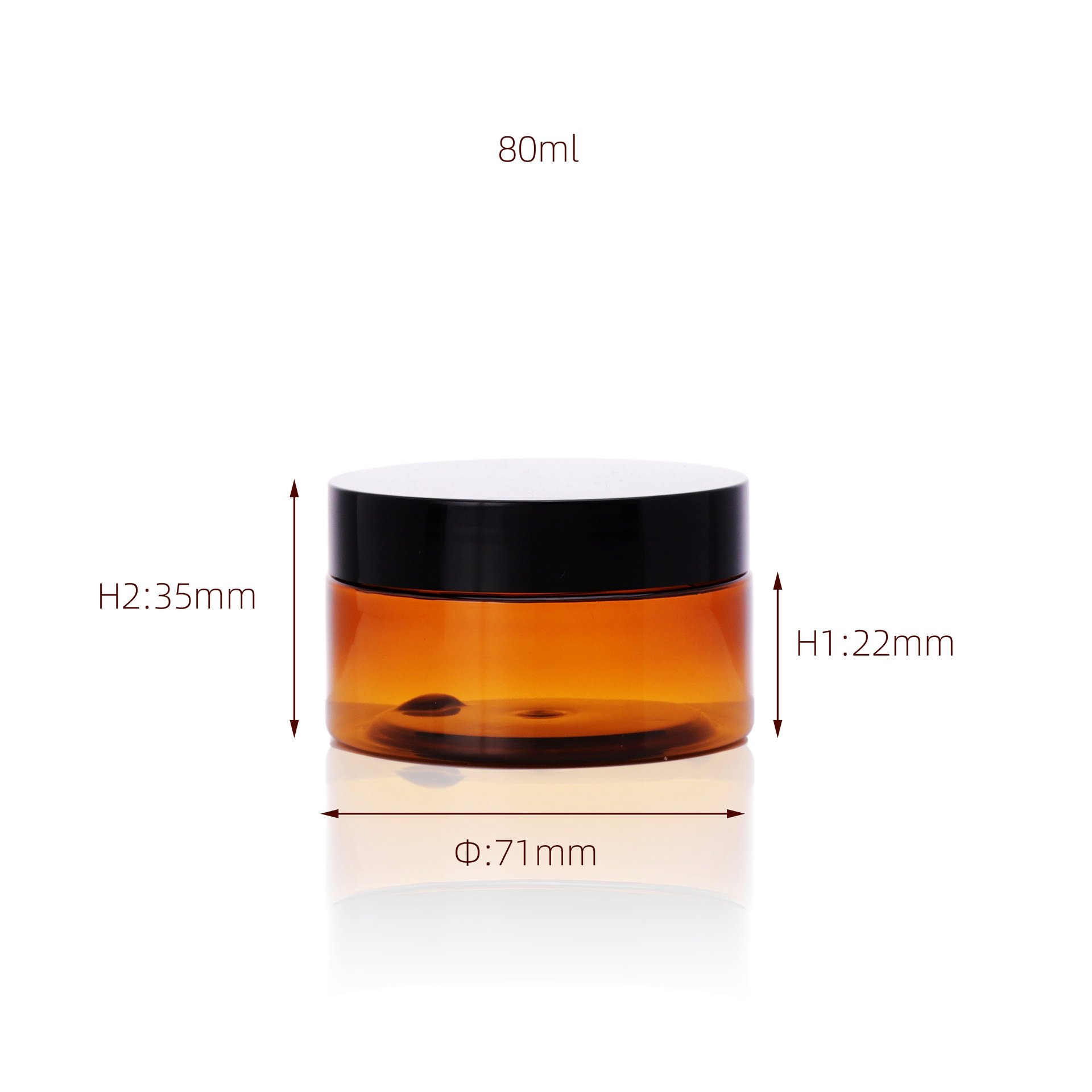 Kitchen Canisters Plastic Lids Food Storage Jar Use Plastic Clear Glass Home Christmas Luxury Space Valentine Custom Party Gifts