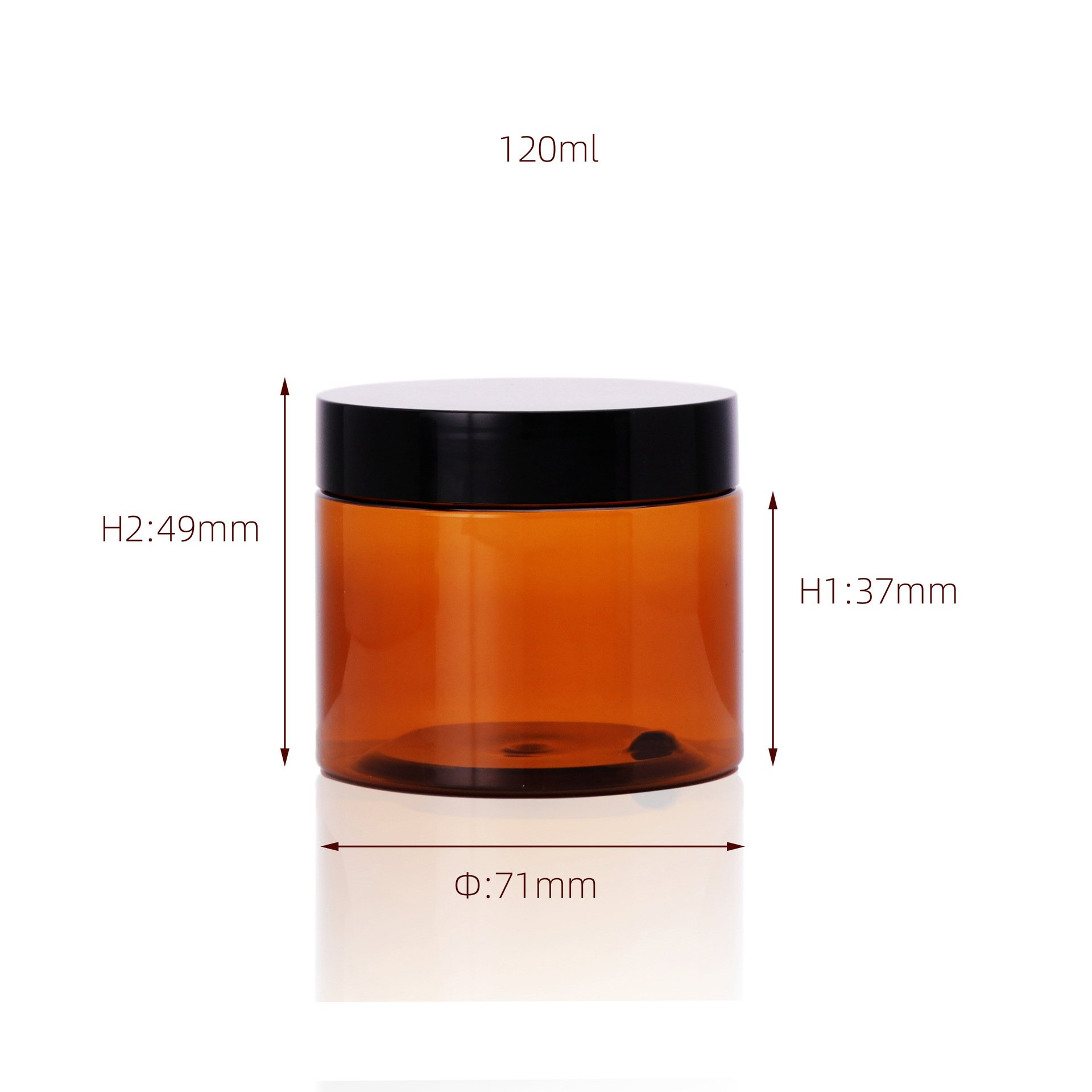 Kitchen Canisters Plastic Lids Food Storage Jar Use Plastic Clear Glass Home Christmas Luxury Space Valentine Custom Party Gifts