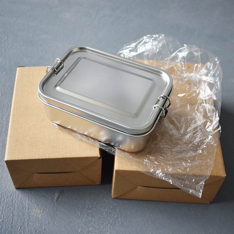 Leakproof 550ml 850ml 1200ml 1400ml 2400ml Snack Meal Prep Food Storage Container Stainless Steel Kids Bento Lunch Box
