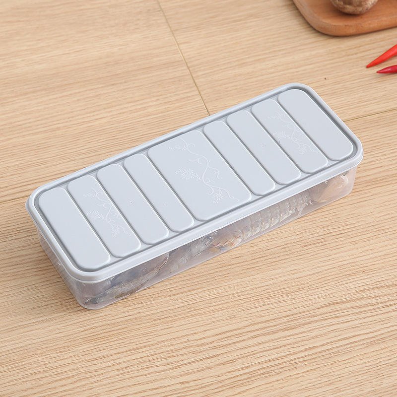 Factory Hot Sale Vegetable Fruits Fresh Organizer Box Bpa Free Plastic Refrigerator Food Storage Box With Lid