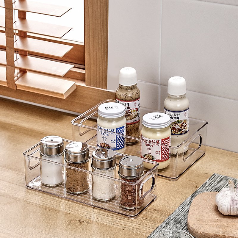 Fridge Organizer Stackable Refrigerator Organizer Bins Refrigerator Fresh Food Storage with Lids