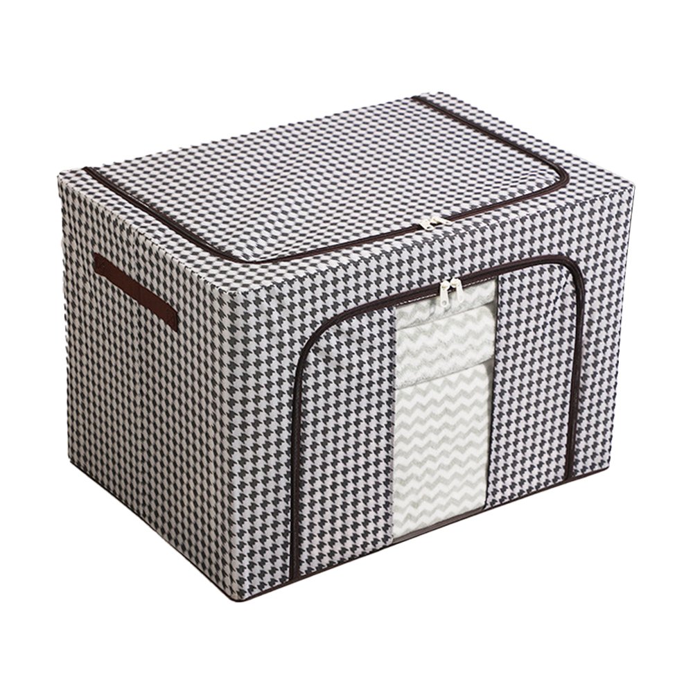 Waterproof Oxford Steel Storage Box Seasonal Clothing Storage Box,Toy Storage Box/