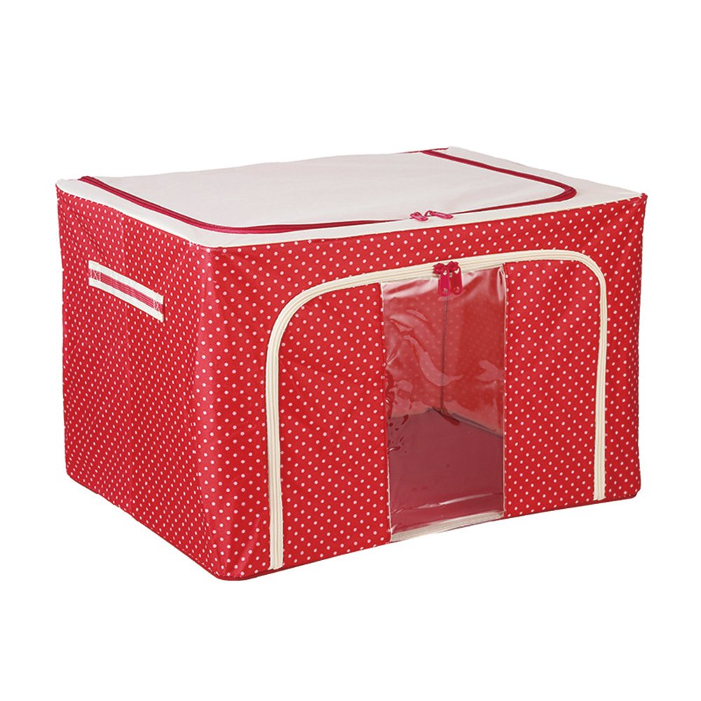 Waterproof Oxford Steel Storage Box Seasonal Clothing Storage Box,Toy Storage Box/