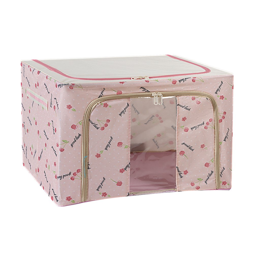 Waterproof Oxford Steel Storage Box Seasonal Clothing Storage Box,Toy Storage Box/